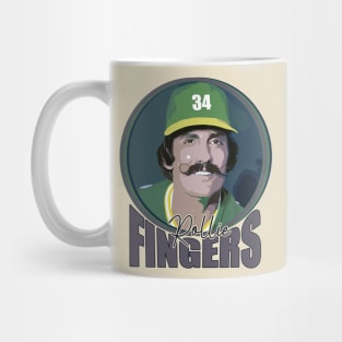 Rollie Fingers Vintage Design Mug